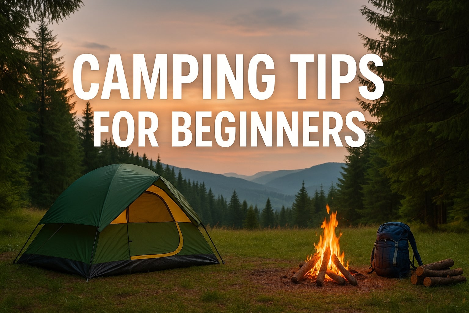 Camping Tips for Beginners: Essential Guide for First-Time Campers