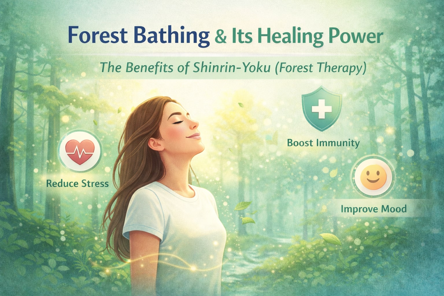 Forest Bathing Benefits: Japanese Shinrin-Yoku Guide for Stress Relief