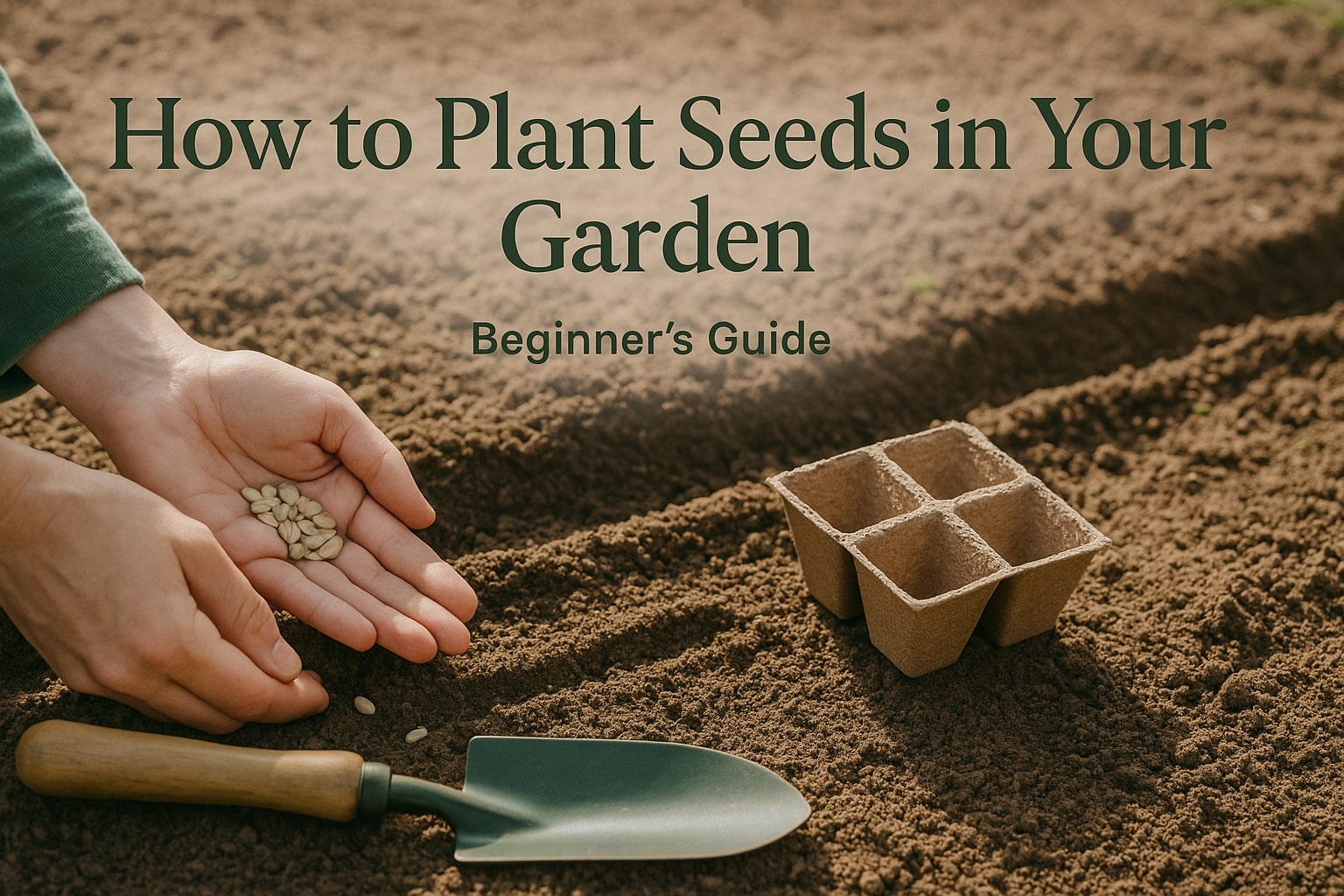 How to Plant Seeds in Garden: Complete Beginner's Guide