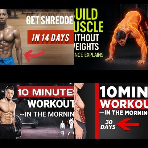 10-Minute No Equipment Morning Workout thumbnail