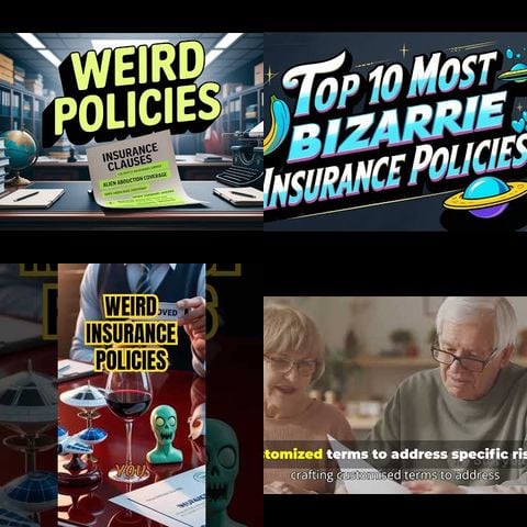 Bizarre Insurance Policies People Buy thumbnail