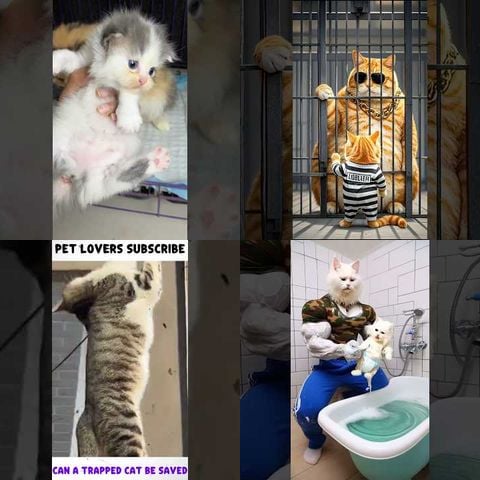 Cats Getting Stuck in Things thumbnail