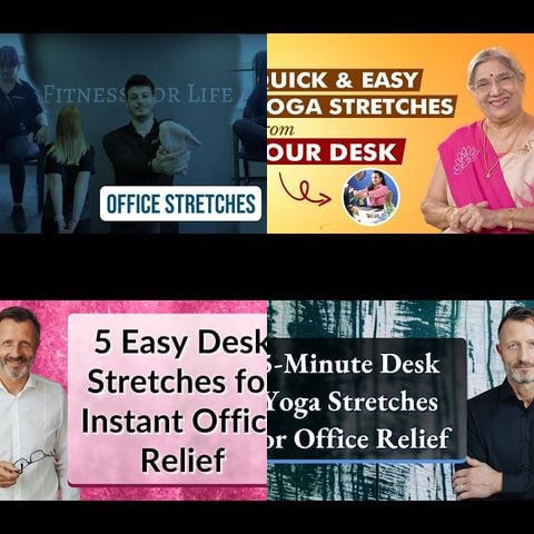 Desk Exercises for Office Workers thumbnail