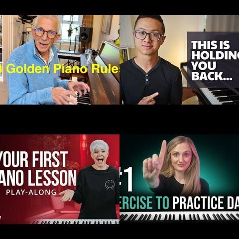 Piano Lessons for Adult Beginners thumbnail