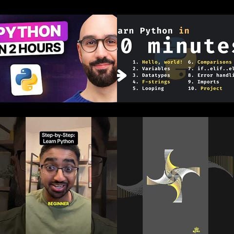 Python Tutorial for Complete Beginners