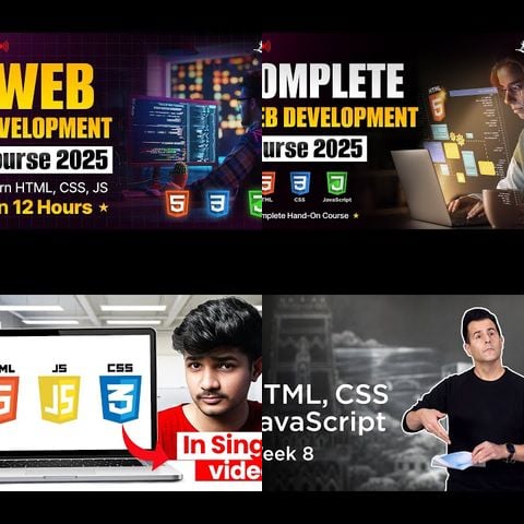 Web Development Full Course HTML CSS JavaScript thumbnail