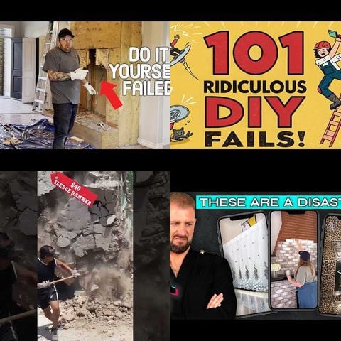 Worst DIY Projects Gone Wrong thumbnail